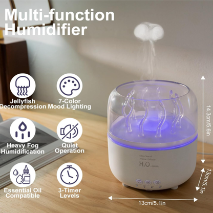 Humidificador con luz nocturna