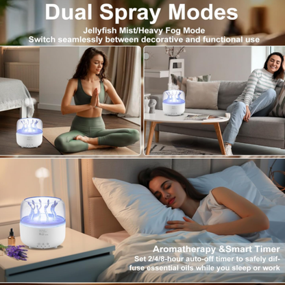 Humidificador con luz nocturna